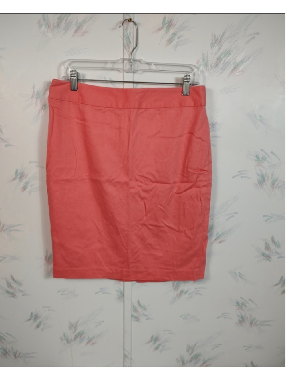 Women's Liz Claiborne Career Petite Pencil Skirt Coral 12P